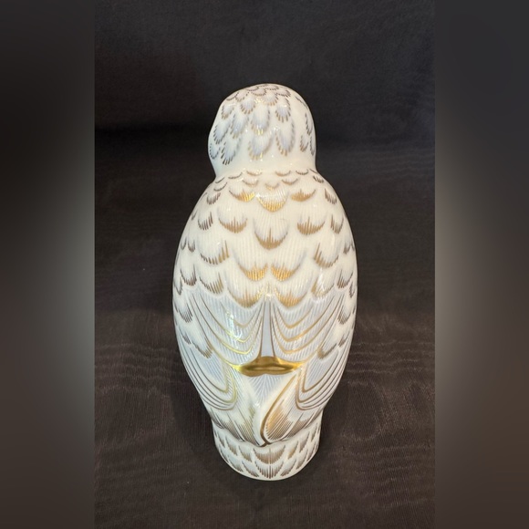 ROYAL CROWN DERBY “Snowy Owl” - Paperweights by Crown Derby - Picture 5 of 12